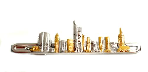 Krawattennadel Frankfurt a. Main skyline bicolor glänzend ca. 7,2 cm lang m.i. Germany + Geschenkbox Krawattennadel Frankfurt a. Main skyline bicolor glänzend ca. 7,2 cm lang m.i. Germany + Geschenkbox von magdalena r.