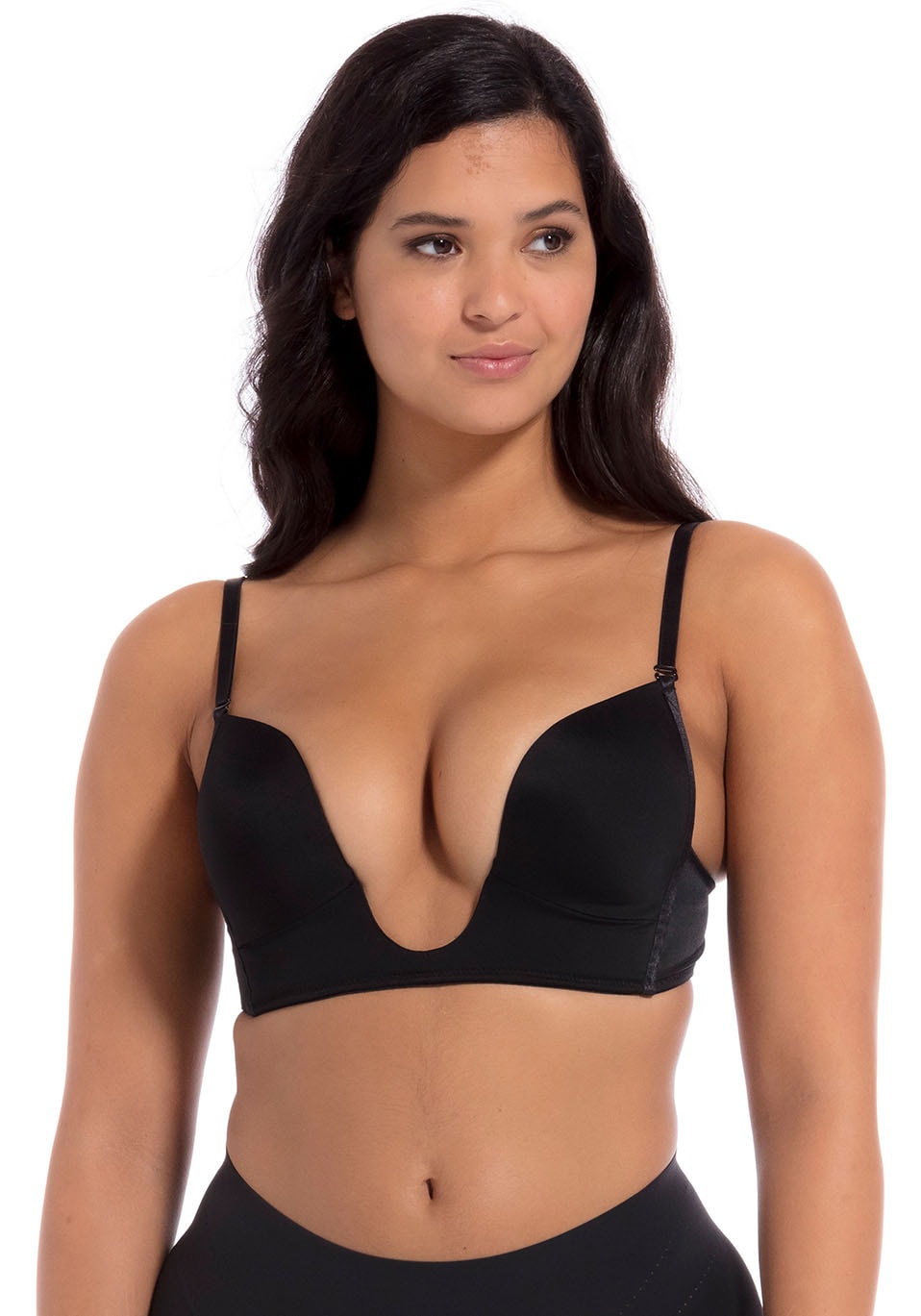MAGIC Bodyfashion Bügelloser BH "V-Bra" extrem tief fallender Ausschnitt und extra tiefer Rücken von magic bodyfashion