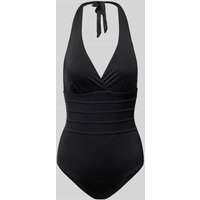 Magic Bodyfashion Badeanzug in unifarbenem Design in Black, Größe M von magic bodyfashion