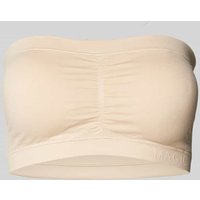 Magic Bodyfashion Bandeau-Top in unifarbenem Design in Beige, Größe L von magic bodyfashion