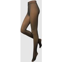 Magic Bodyfashion Strumpfhose mit hohem Bund Modell 'MAGIC TIGHTS' in Black, Größe L/XL von magic bodyfashion