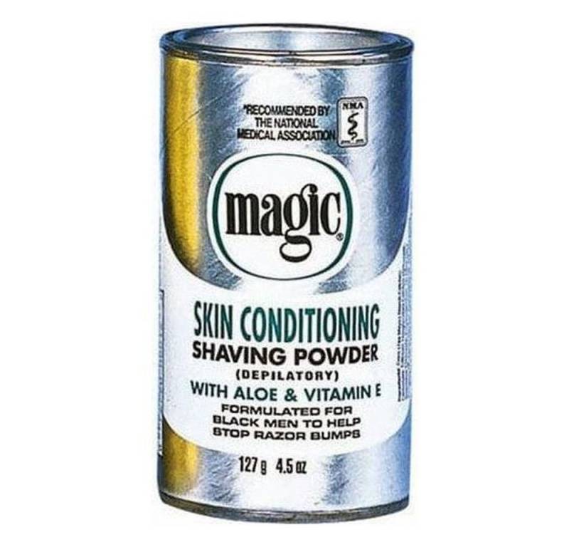 magic Haarpuder Magic Skin Conditioning Shaving Powder - Platinum 127g von magic