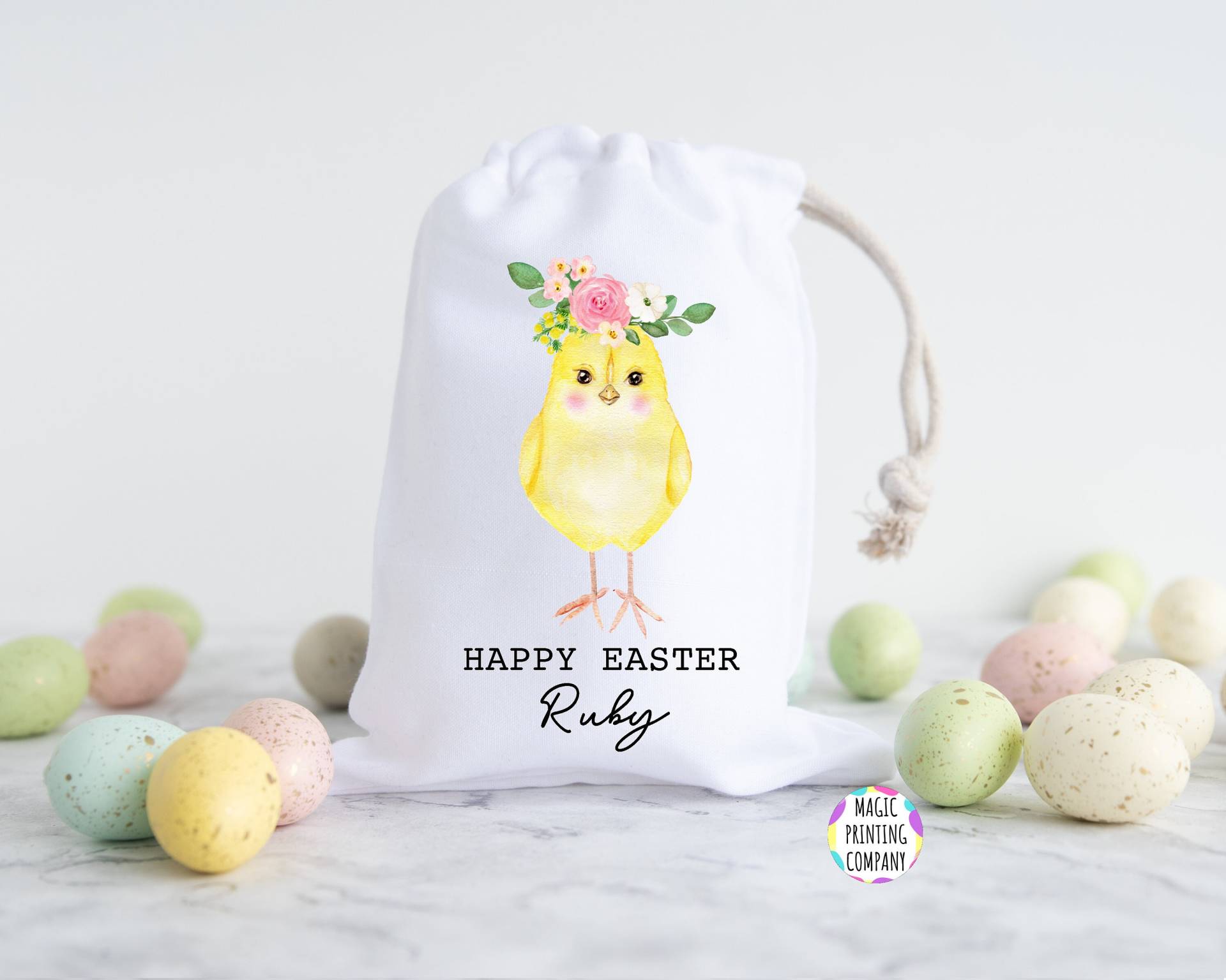 Ostertasche/Personalisiertes Ostergeschenk 1. Osteroutfit Frühling Eiersuche Tasche Baby Shower, Osterdekoration, Dekor Freund Buch Aktivitätsbeutel von magicprintingcompany