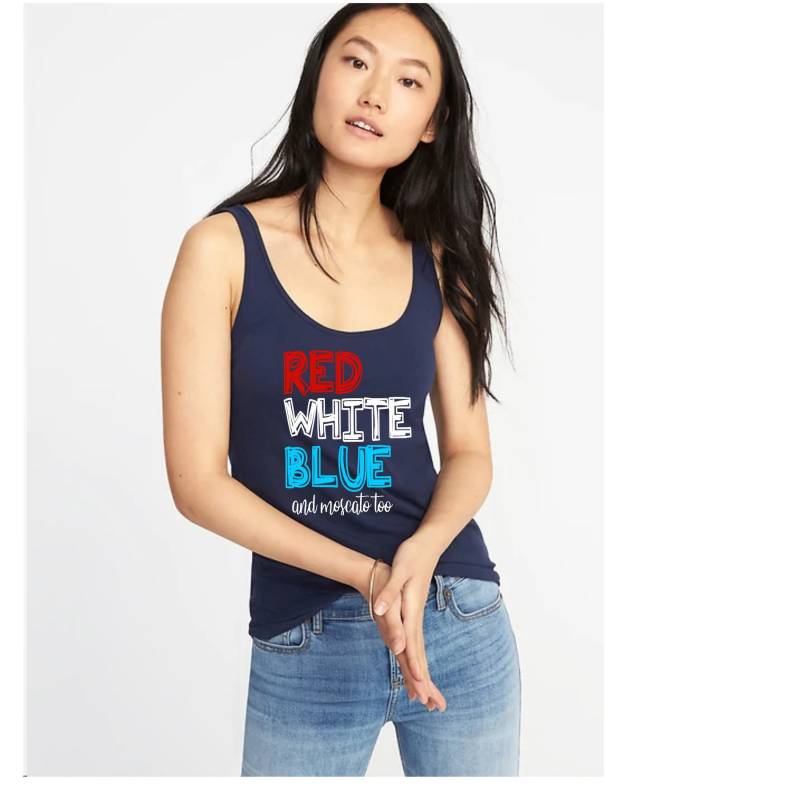 Rot, Weiß, Blau Und Moscato Zu Rot, Weiß, Blau Und Moscato Zu von magnoliadesignhouse