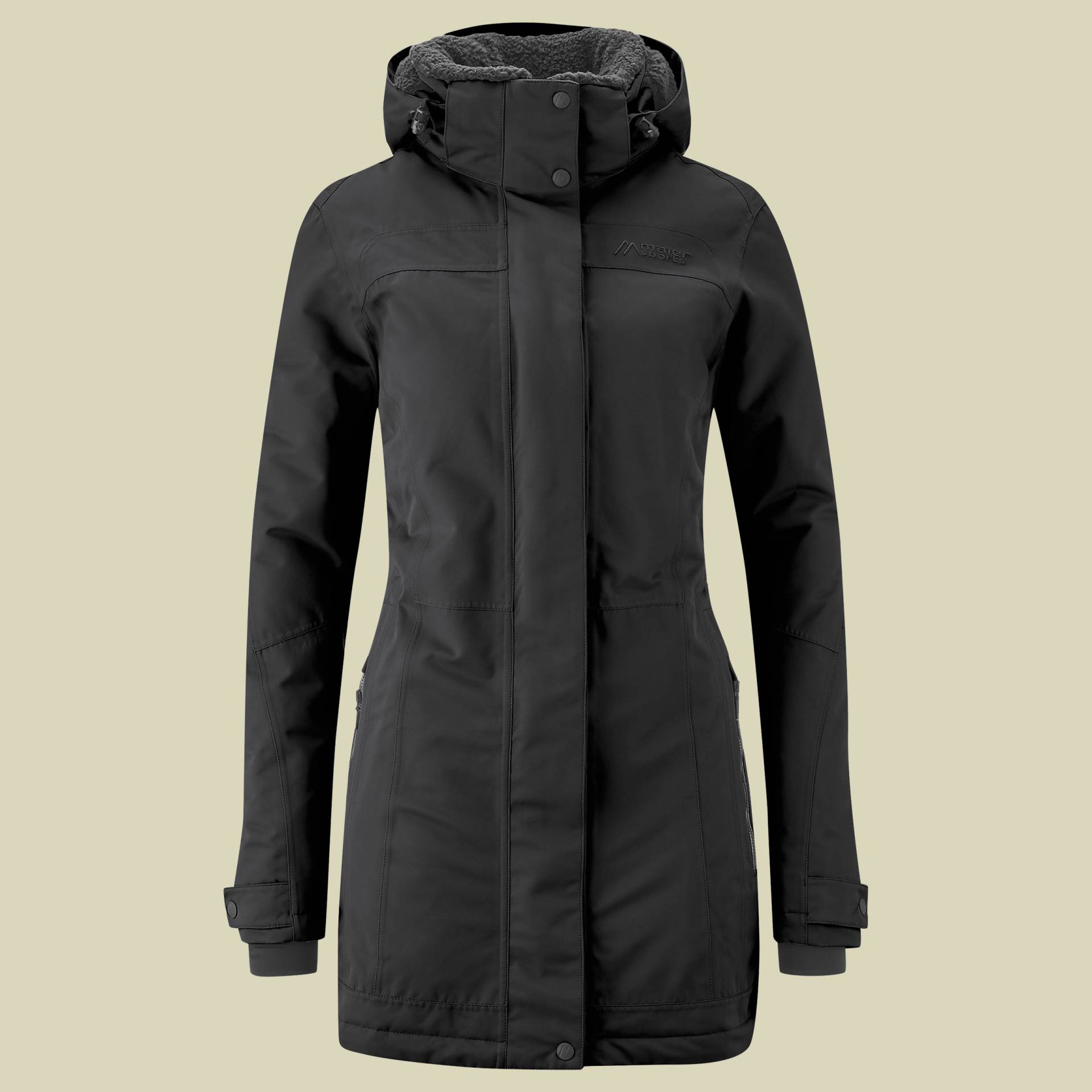 Lisa 2.1 Mantel Women Größe 40 Farbe black von maier sports