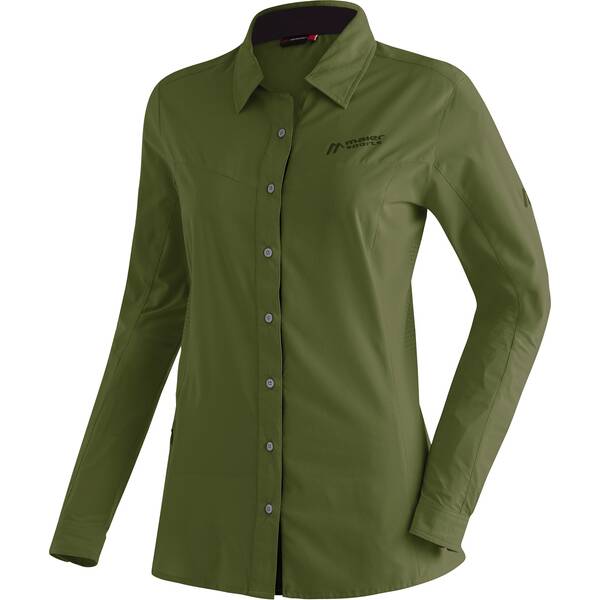 MAIER SPORTS Damen Bluse Sinnes Tec W Da-Bluse 1/1 Arm el. von maier sports