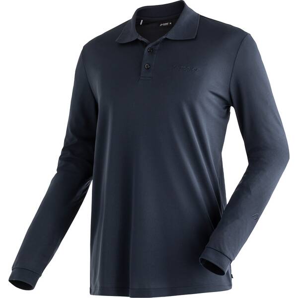 MAIER SPORTS Herren Polo Ulrich L/S 1/1 Arm von maier sports