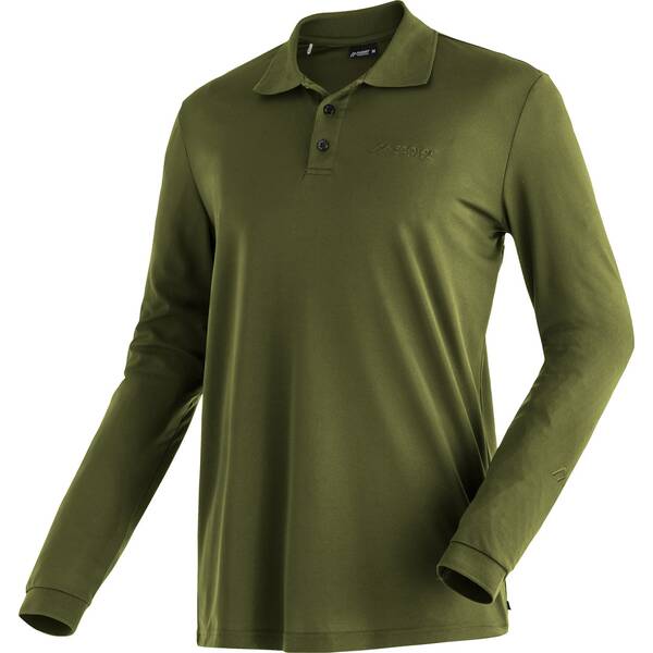 MAIER SPORTS Herren Polo Ulrich L/S 1/1 Arm von maier sports