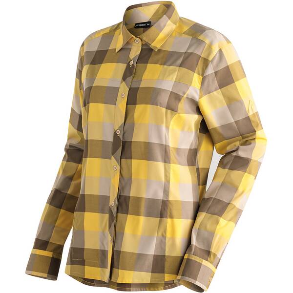 MAIER SPORTS Maier Sports Damen Bluse Kendra L/S W Da-Bluse 1/1 Arm el. von maier sports
