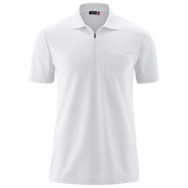 Maier Sports - Arwin 2.0 - Polo-Shirt Gr M grau/weiß von maier sports