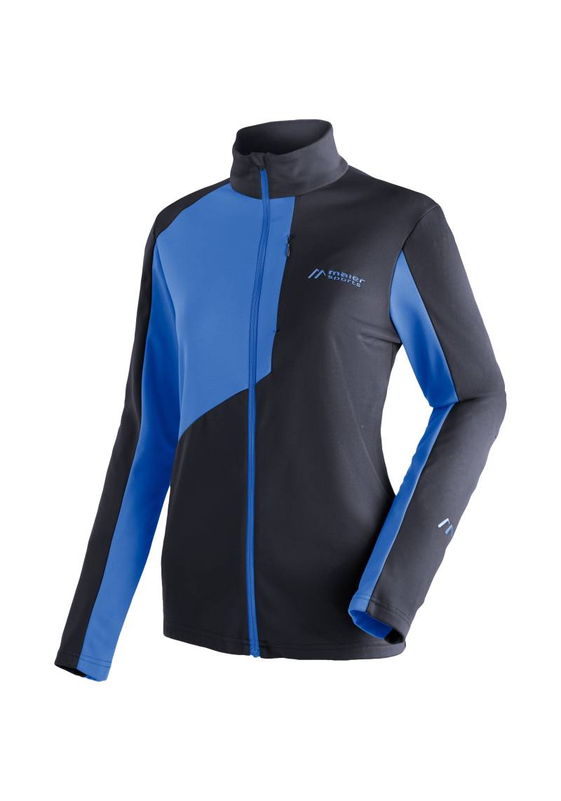 Maier Sports Fleecejacke "Purga Jacket" Damen Midlayer, Fleece mit aufgerauter Innenseite von maier sports