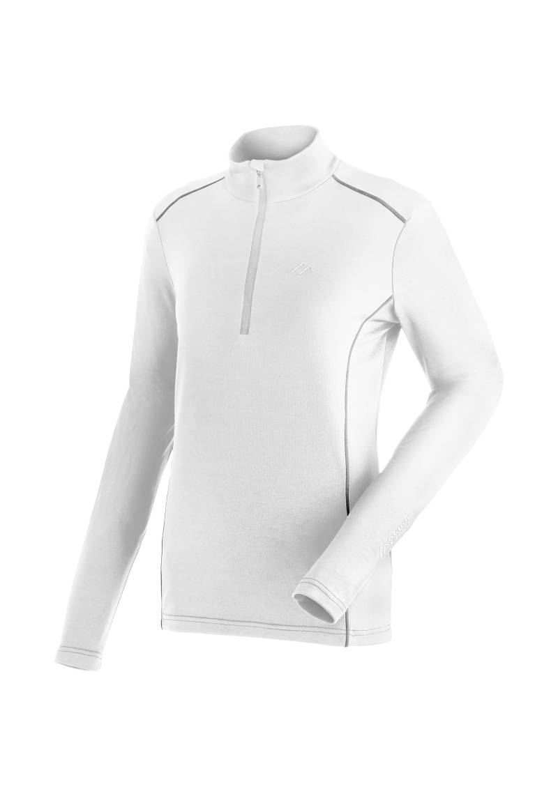 Maier Sports Fleecepullover "Jenna Rec" Damen Midlayer, elastisches und pflegeleichtes Half-Zip Fleece von maier sports