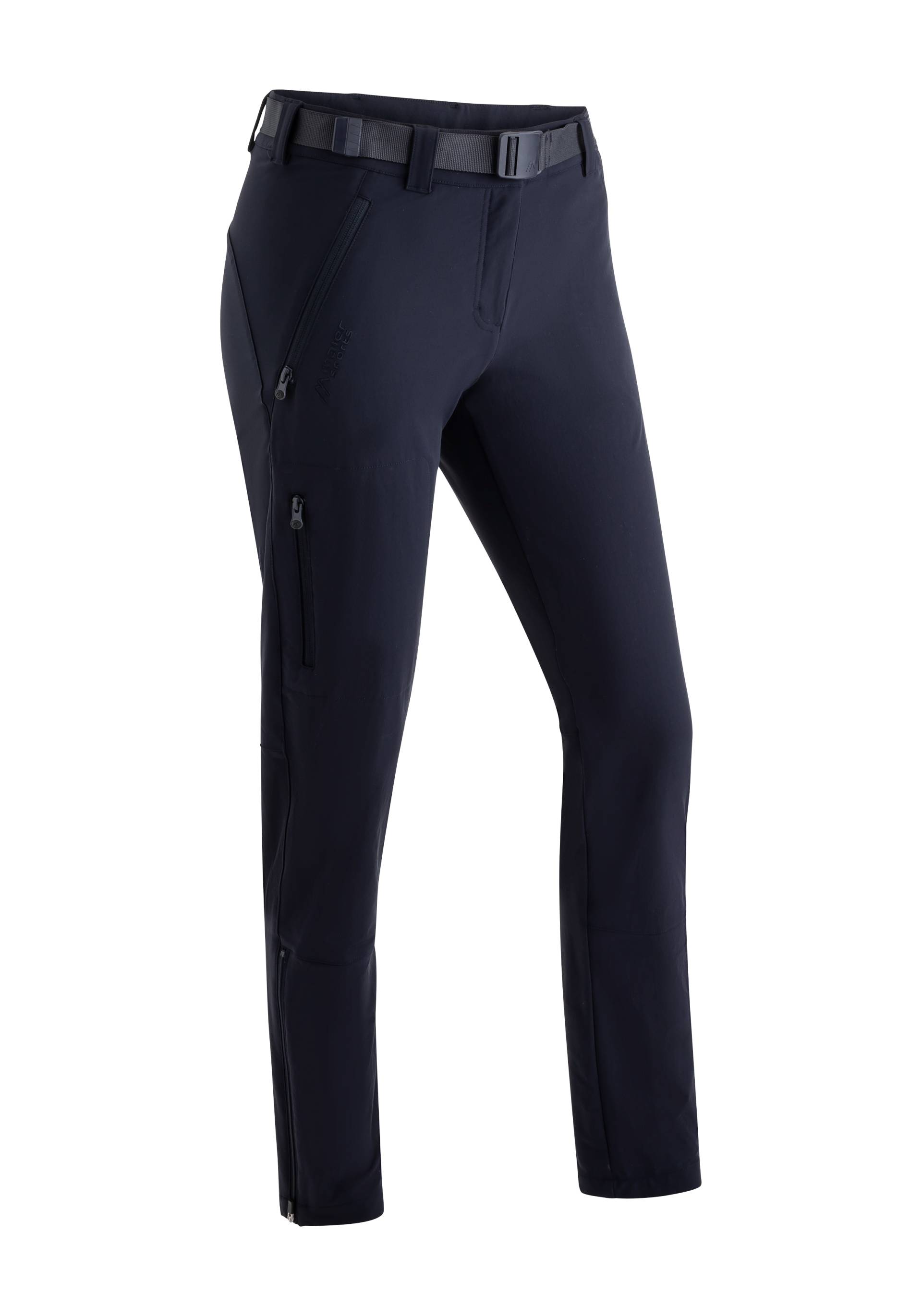 Maier Sports Funktionshose "Lana slim", Damen Wanderhose, atmungsaktive Outdoor-Hose, 3 Taschen, Slim Fit von maier sports