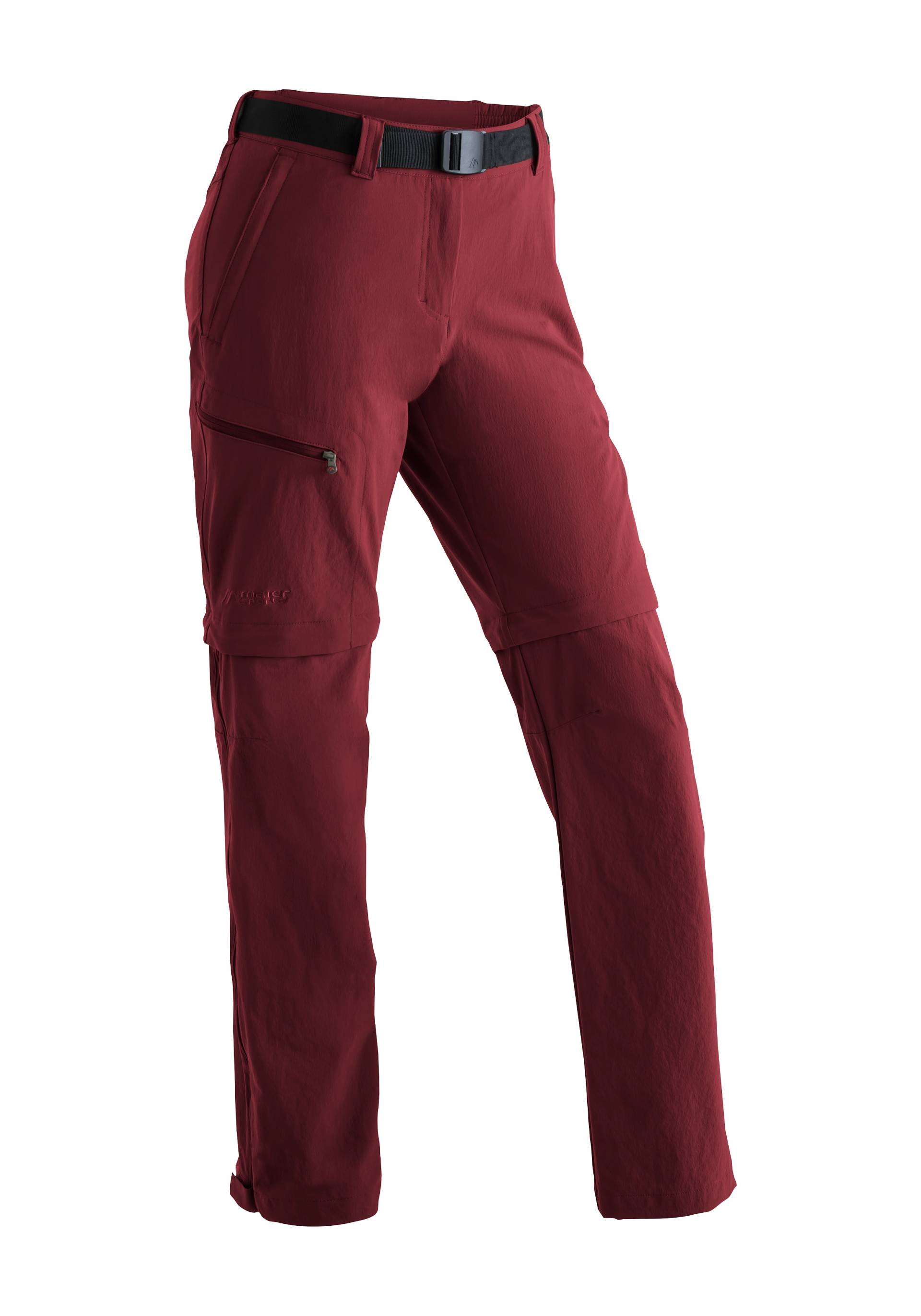 Maier Sports Funktionshose "Nata", Damen Wanderhose, zipp-off Outdoor-Hose, 3 Taschen, Regular Fit von maier sports