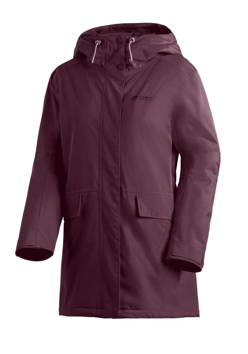 Maier Sports Winterjacke "Lisbon Coat" Damen Wintermantel, wattierte Regenjacke, wasserdicht + atmungsaktiv von maier sports