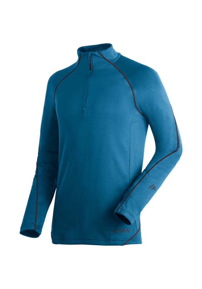 Maier Sports Funktionsshirt "Roger" funktionaler Herren Midlayer für Outdoor Touren und Ausflüge von maier sports