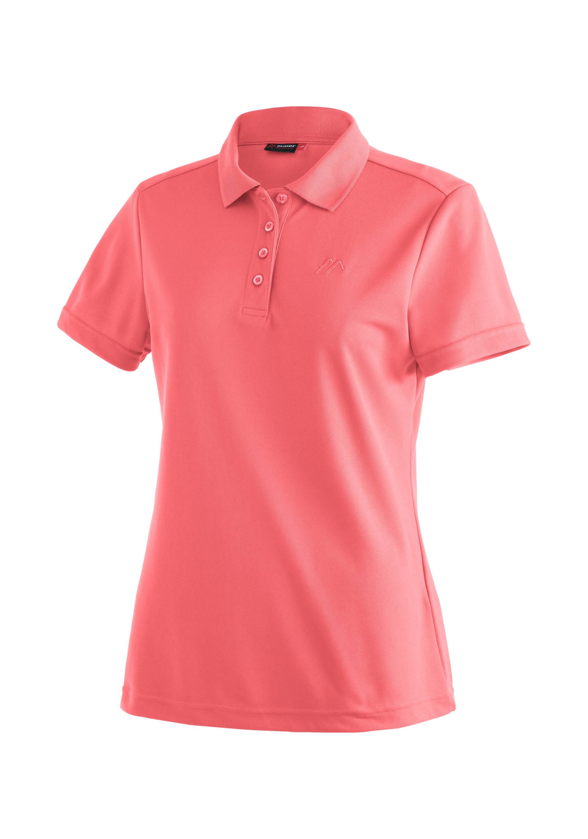Maier Sports Funktionsshirt "Ulrike" Damen Polo, pique Poloshirt, schnelltrocknendes Outdoor-Shirt von maier sports