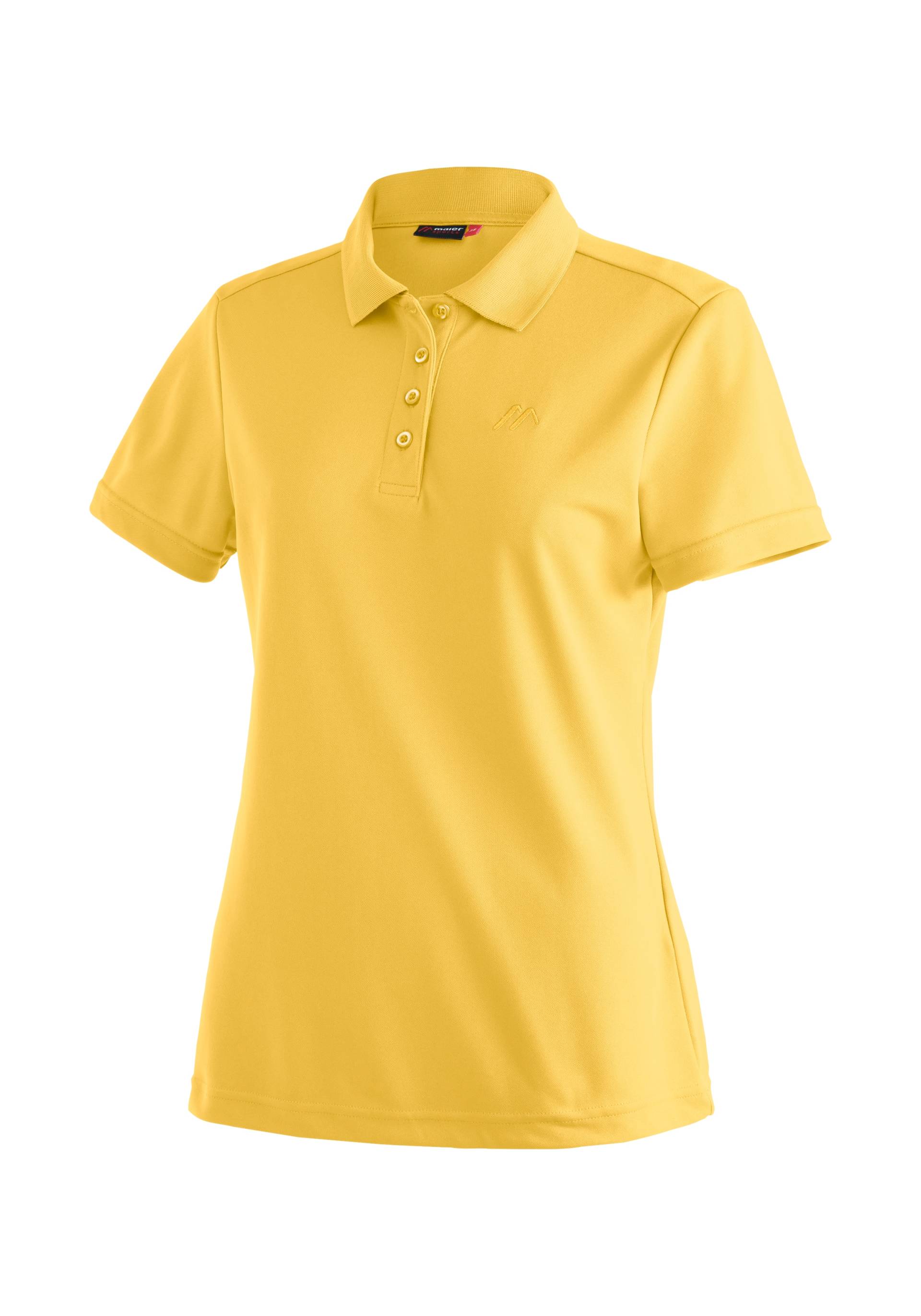 Maier Sports Funktionsshirt "Ulrike" Damen Polo, pique Poloshirt, schnelltrocknendes Outdoor-Shirt von maier sports