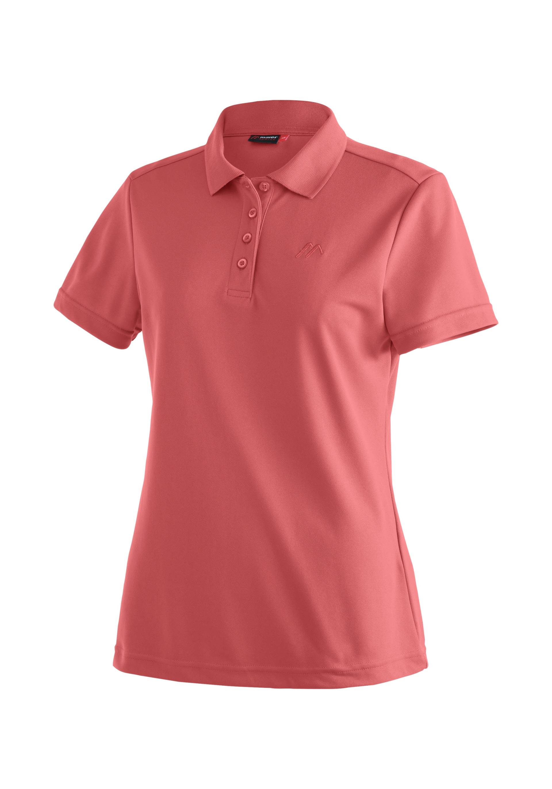 Maier Sports Funktionsshirt "Ulrike" Damen Polo, pique Poloshirt, schnelltrocknendes Outdoor-Shirt von maier sports
