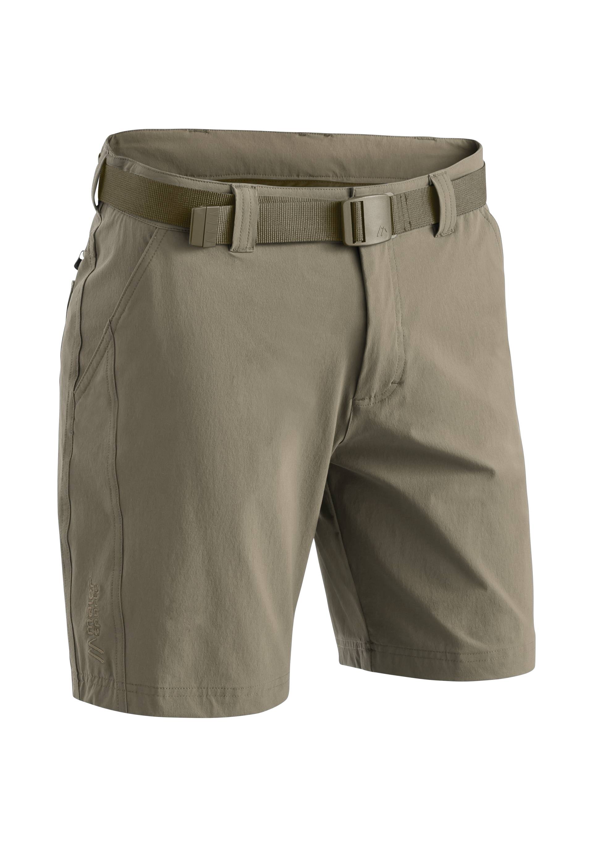 Maier Sports Funktionsshorts "Nil Short M" Herren Shorts, kurze Wanderhose, Outdoorhose 4 Taschen, Regular Fit von maier sports
