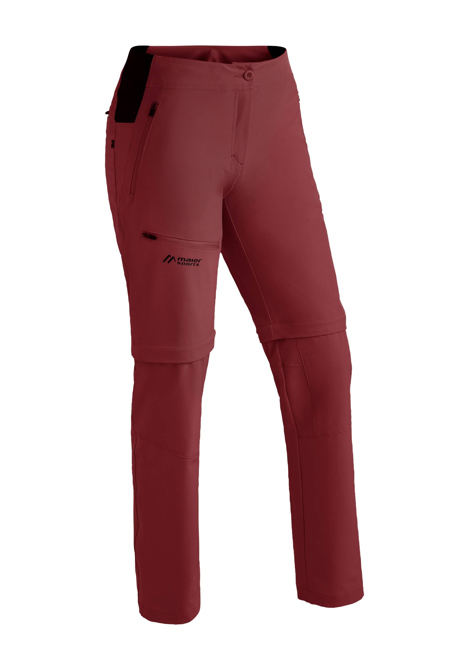 Maier Sports Outdoorhose "Latit Zip Vario", Damen zipp-off Wanderhose, elastische Funktionshose, 4 Taschen mit RV von maier sports