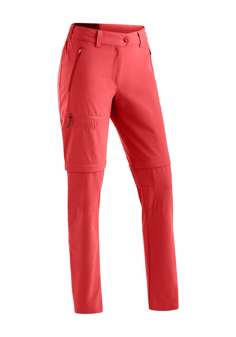 Maier Sports Outdoorhose "Nata Zip Loop" Damen Wanderhose, Zip-Off Funktionshose, 3 Taschen, Regular Fit von maier sports