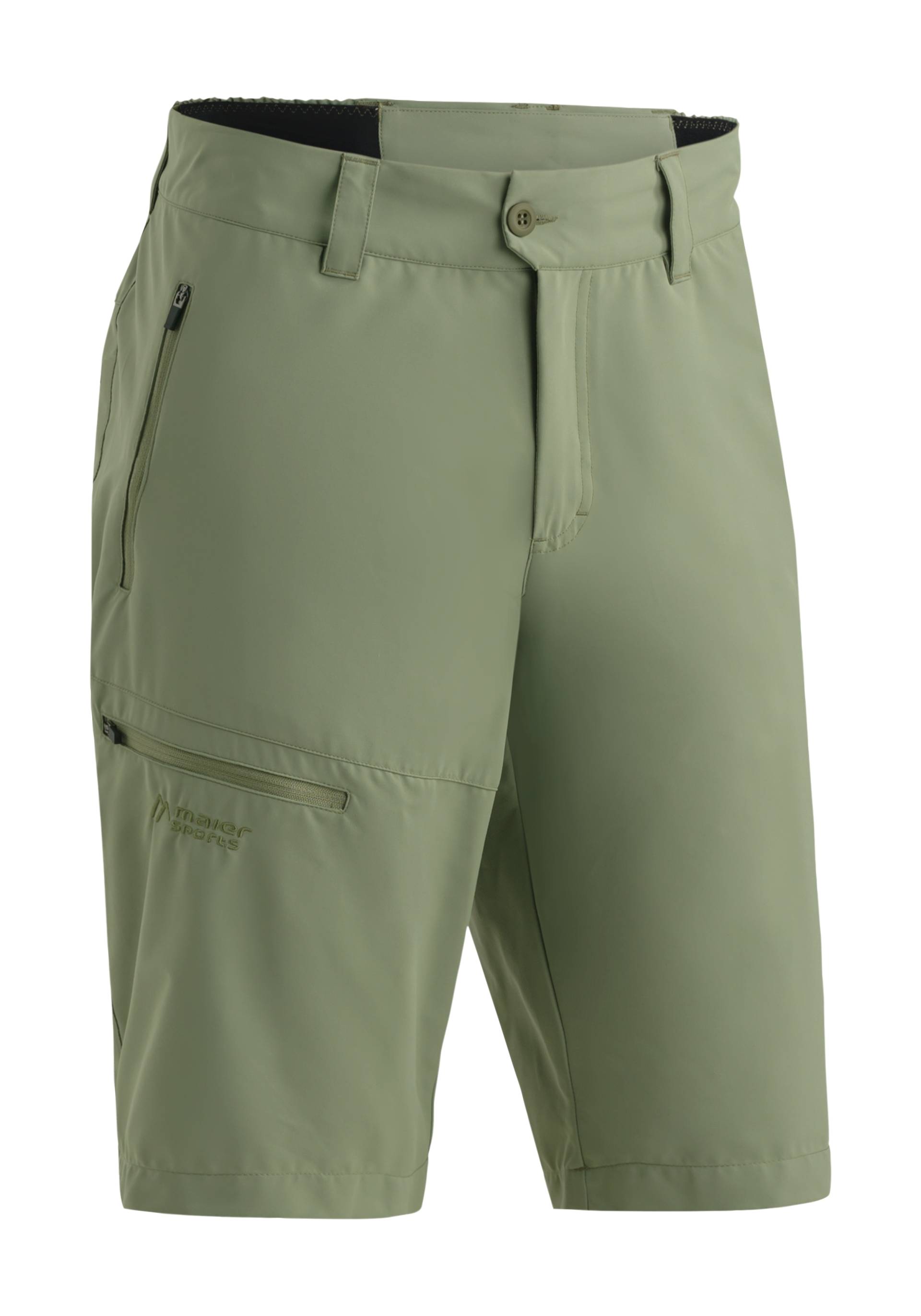Maier Sports Outdoorhose "Nil Short Loop" Herren Shorts, kurze Wanderhose, Outdoorhose 4 Taschen, Regular Fit von maier sports