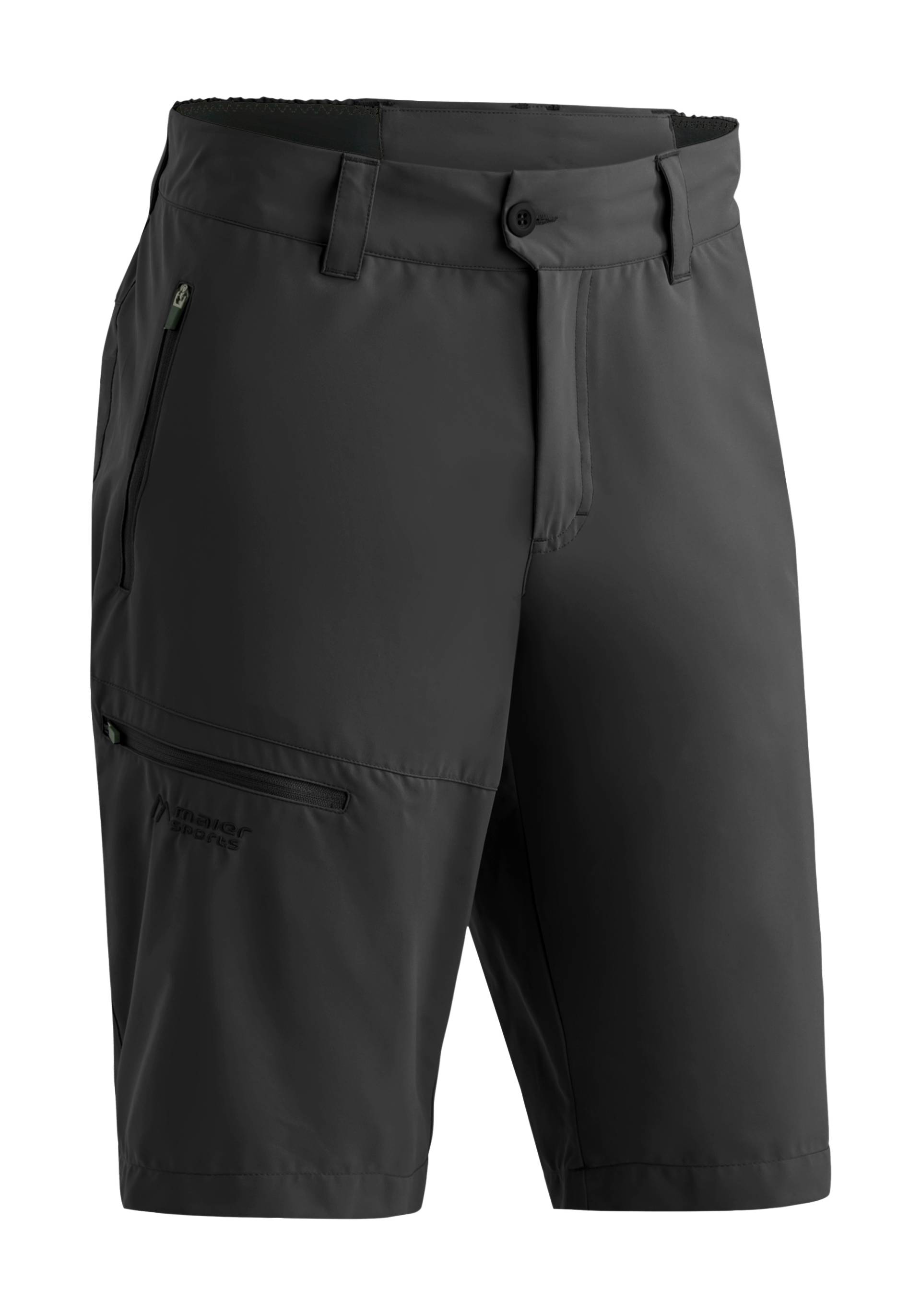 Maier Sports Outdoorhose "Nil Short Loop" Herren Shorts, kurze Wanderhose, Outdoorhose 4 Taschen, Regular Fit von maier sports