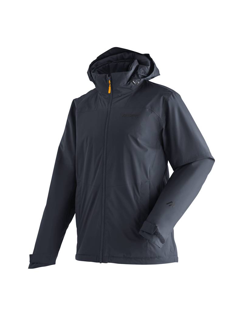 Maier Sports Regenjacke "Metor Therm Rec M" warme Herren Jacke mit Kapuze, Winterjacke wasserdicht atmungsaktiv von maier sports