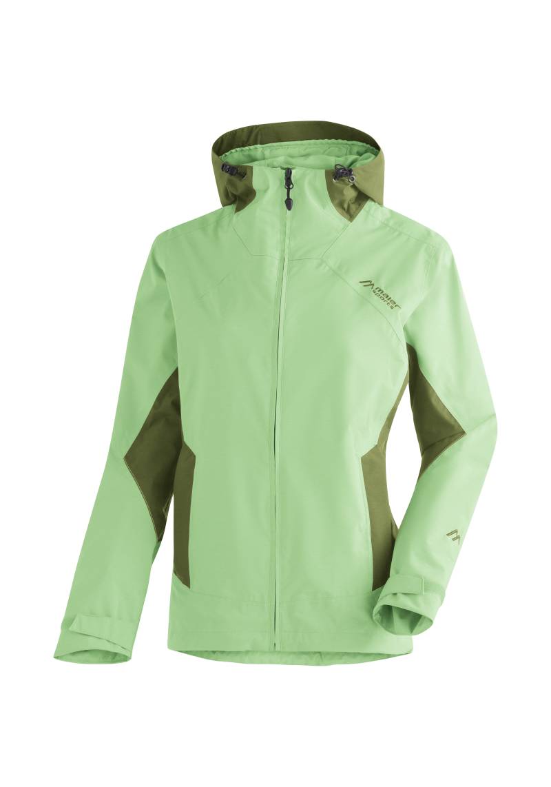 Maier Sports Outdoorjacke "Partu rec W" Damen Funktionsjacke, wasserdichte Regenjacke mit Kapuze, Wanderjacke von maier sports