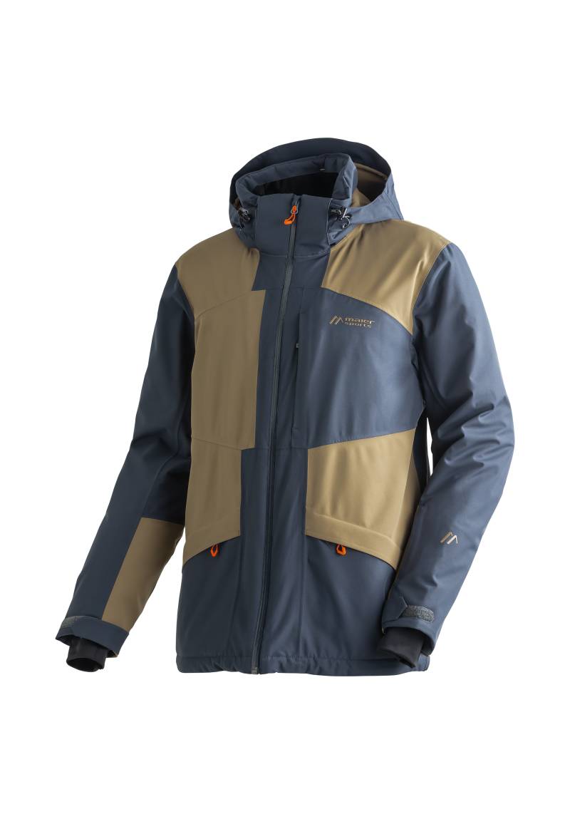 Maier Sports Skijacke "Bukovel" Herren Winterjacke mit RV-Taschen und Kapuze, wasserdicht von maier sports