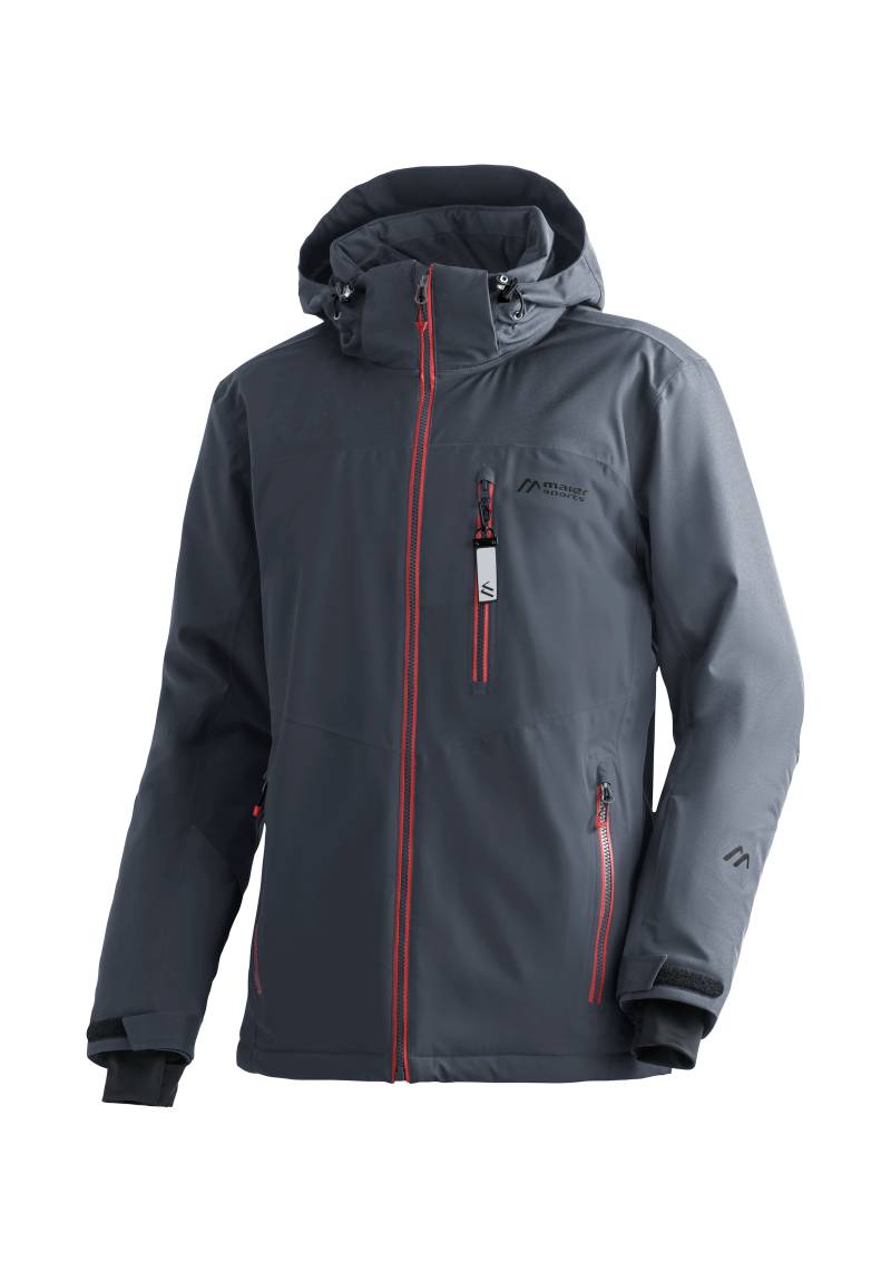 Maier Sports Skijacke "Oravice" Herren Winterjacke mit RV-Taschen und Kapuze, wasserdicht von maier sports