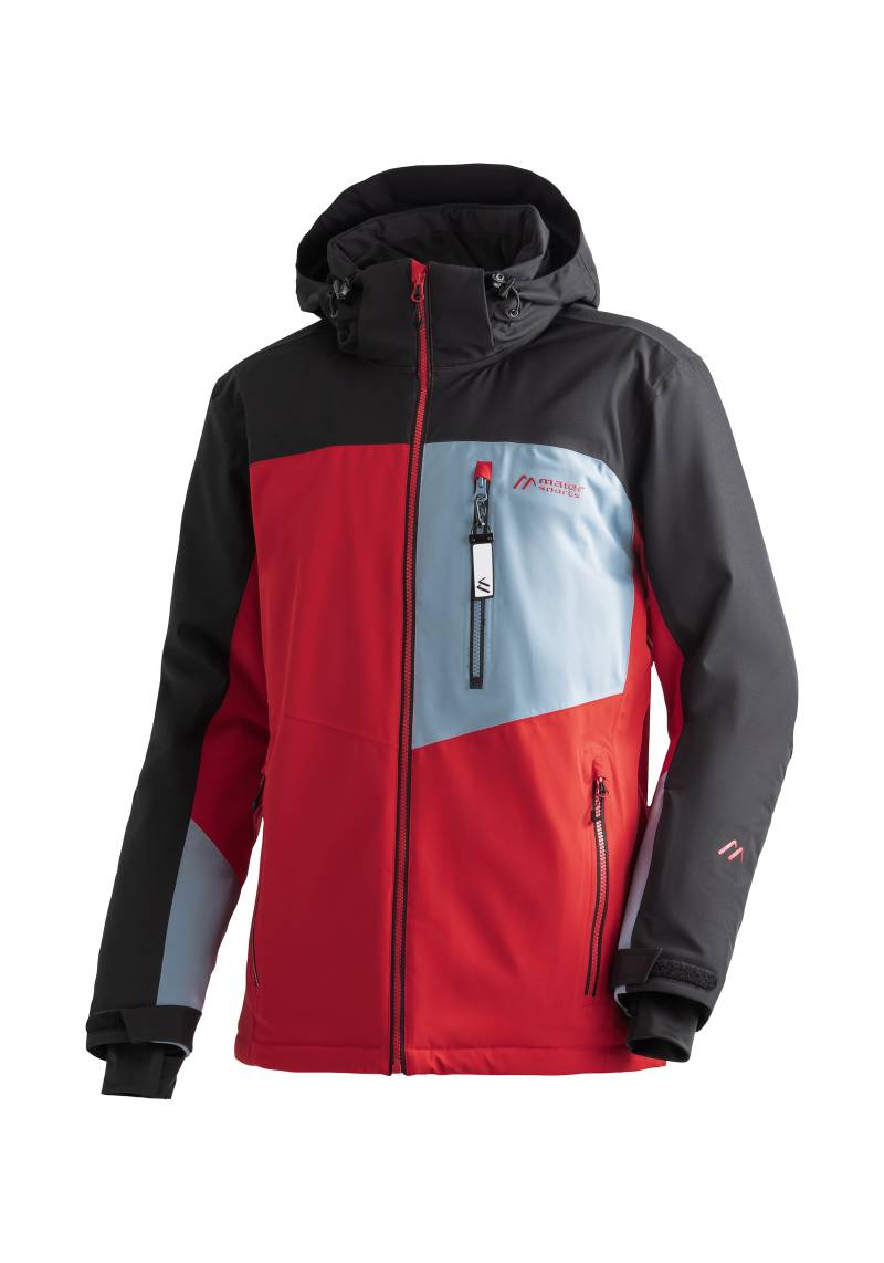 Maier Sports Skijacke "Oravice" Herren Winterjacke mit RV-Taschen und Kapuze, wasserdicht von maier sports