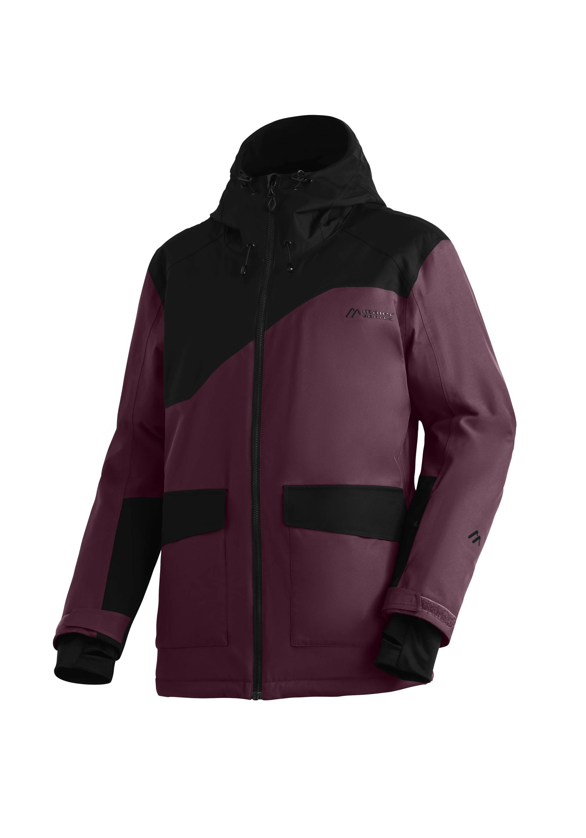 Maier Sports Skijacke "Ovindoli M" Herren Winterjacke wattiert u. wasserdicht von maier sports