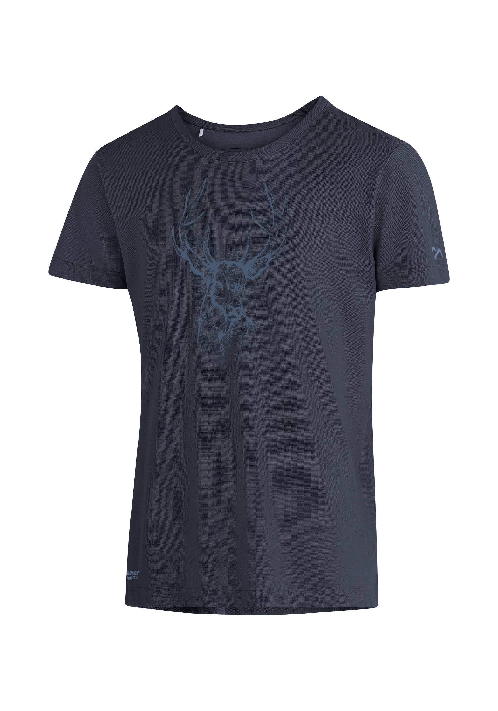 Maier Sports T-Shirt "Larix M", Herren Funktionsshirt, Freizeitshirt mit Aufdruck von maier sports