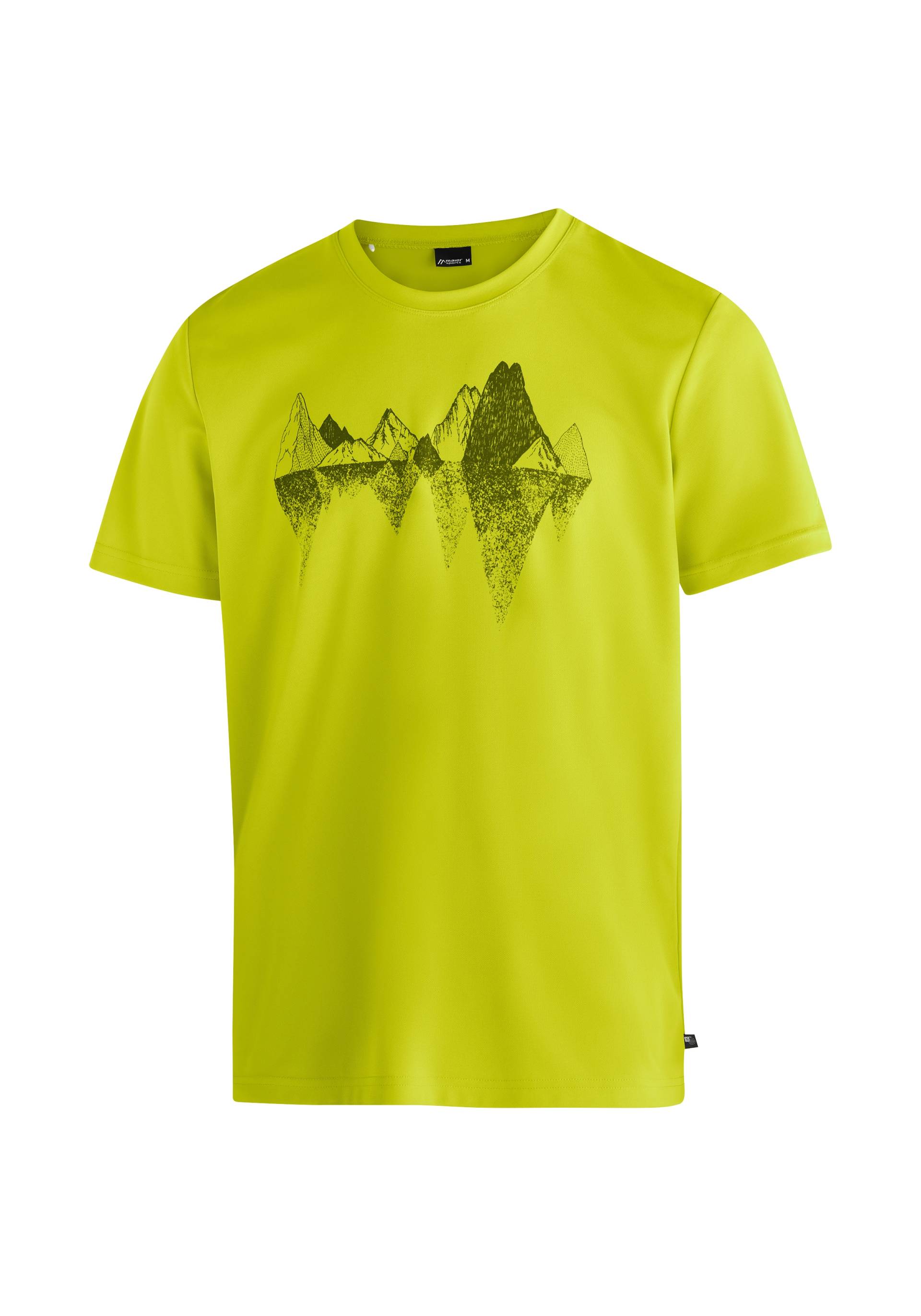 Maier Sports T-Shirt "Tilia Pique M", Herren Funktionsshirt, Freizeitshirt mit Aufdruck von maier sports