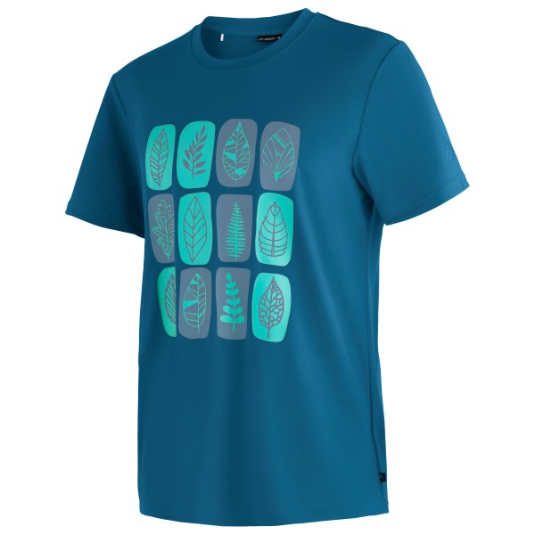 Maier Sports - Walter Print - T-Shirt Gr S blau von maier sports