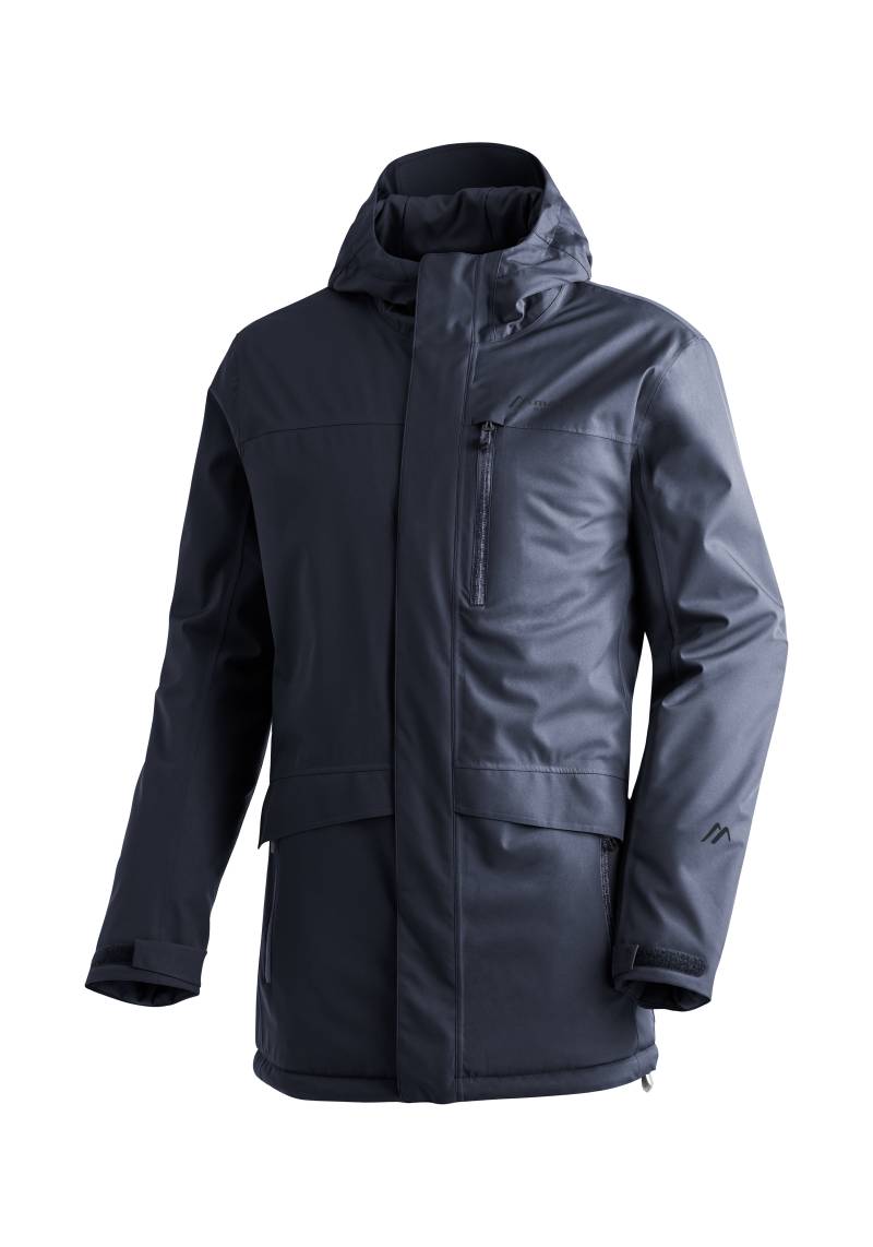 Maier Sports Winterjacke "Peyor long" warme Herren Regenjacke, wattierter Parka, wasserdicht + atmungsaktiv von maier sports