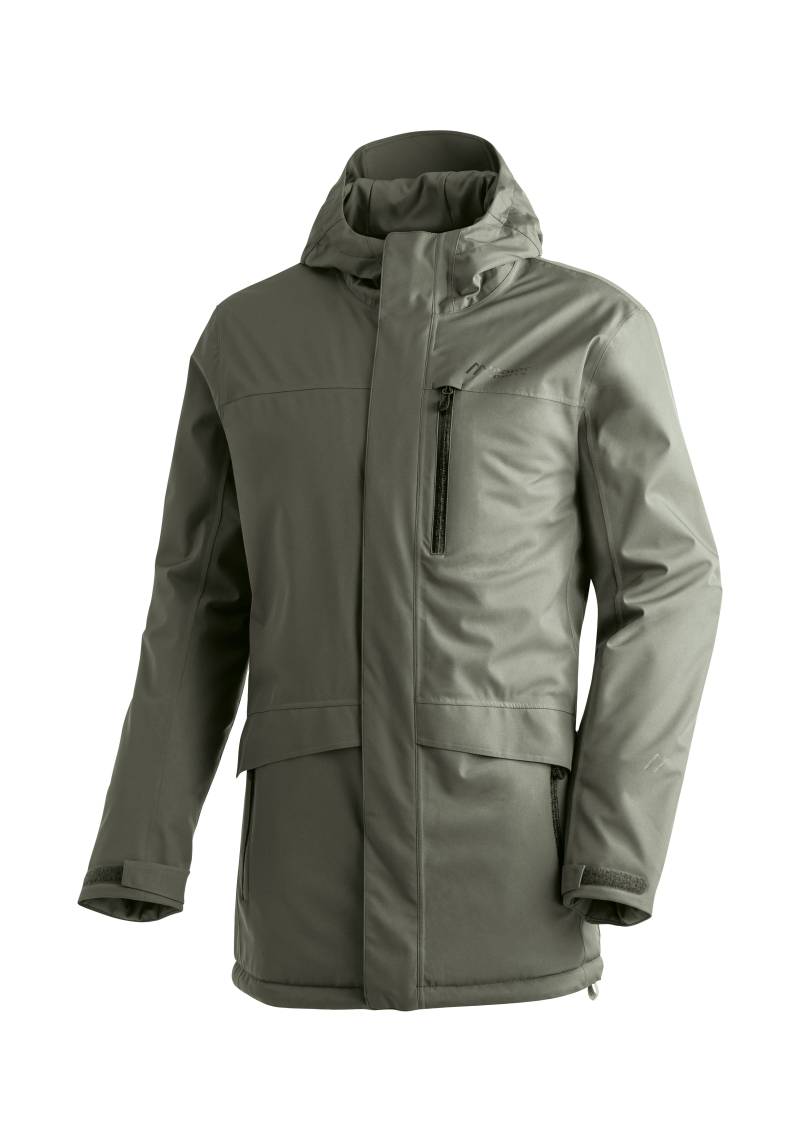 Maier Sports Winterjacke "Peyor long" warme Herren Regenjacke, wattierter Parka, wasserdicht + atmungsaktiv von maier sports