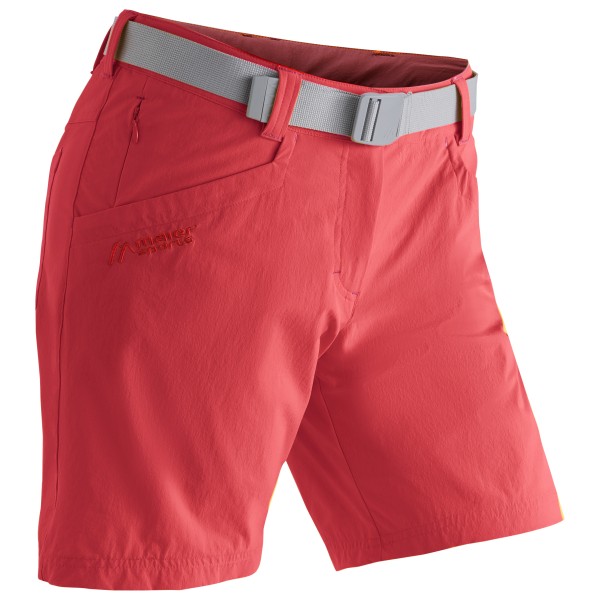 Maier Sports - Women's Lulaka Shorts - Shorts Gr 42 - Regular rot von maier sports