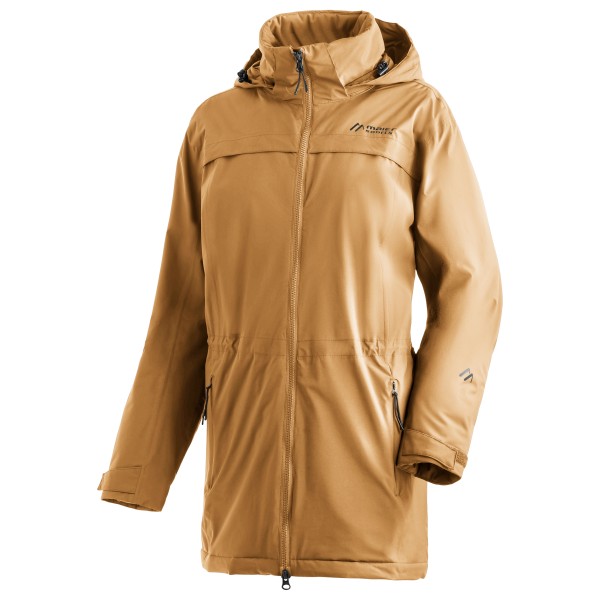 Maier Sports - Women's Metor Coat - Parka Gr 52 - Regular braun/beige von maier sports