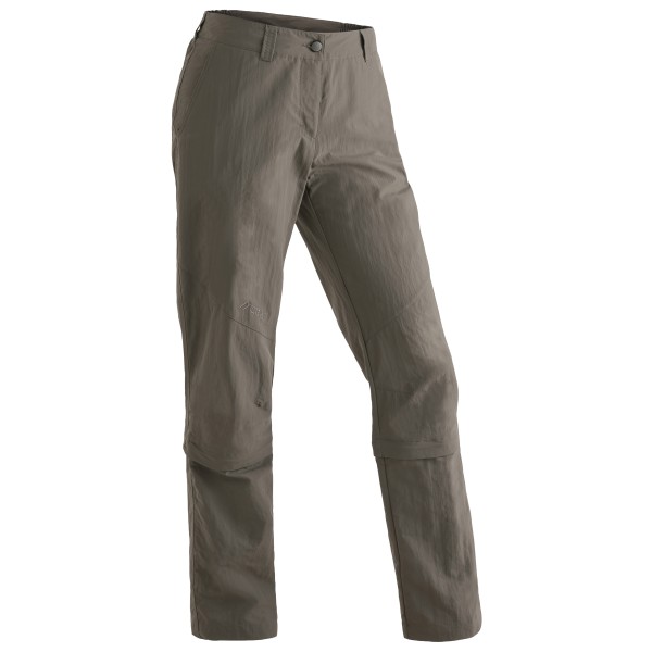 Maier Sports - Women's Nicole Capri - Zip-Off-Hose Gr 50 - Regular teak von maier sports