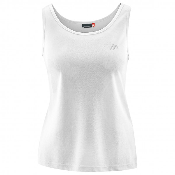 Maier Sports - Women's Petra - Tank Top Gr 36 - Regular weiß/grau von maier sports