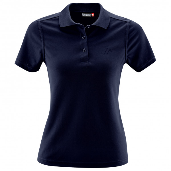 Maier Sports - Women's Ulrike - Polo-Shirt Gr 36 - Regular blau von maier sports