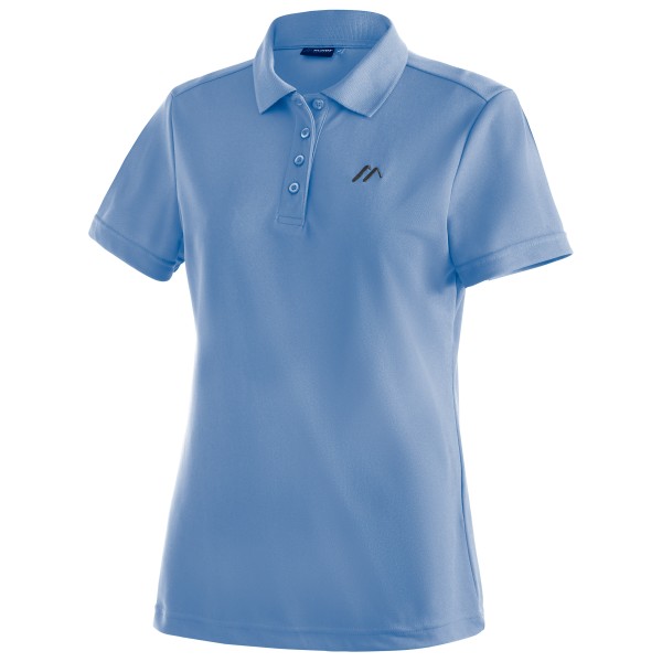 Maier Sports - Women's Ulrike - Polo-Shirt Gr 40 - Regular blau von maier sports