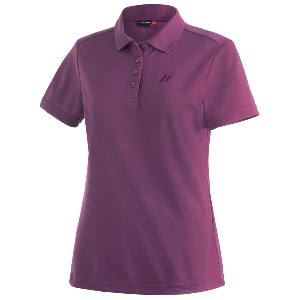 Maier Sports - Women's Ulrike - Polo-Shirt Gr 42 - Regular lila von maier sports