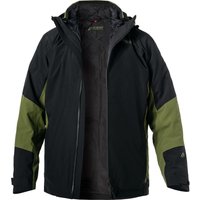 maier sports Herren Funktionsjacke schwarz Mikrofaser unifarben von maier sports