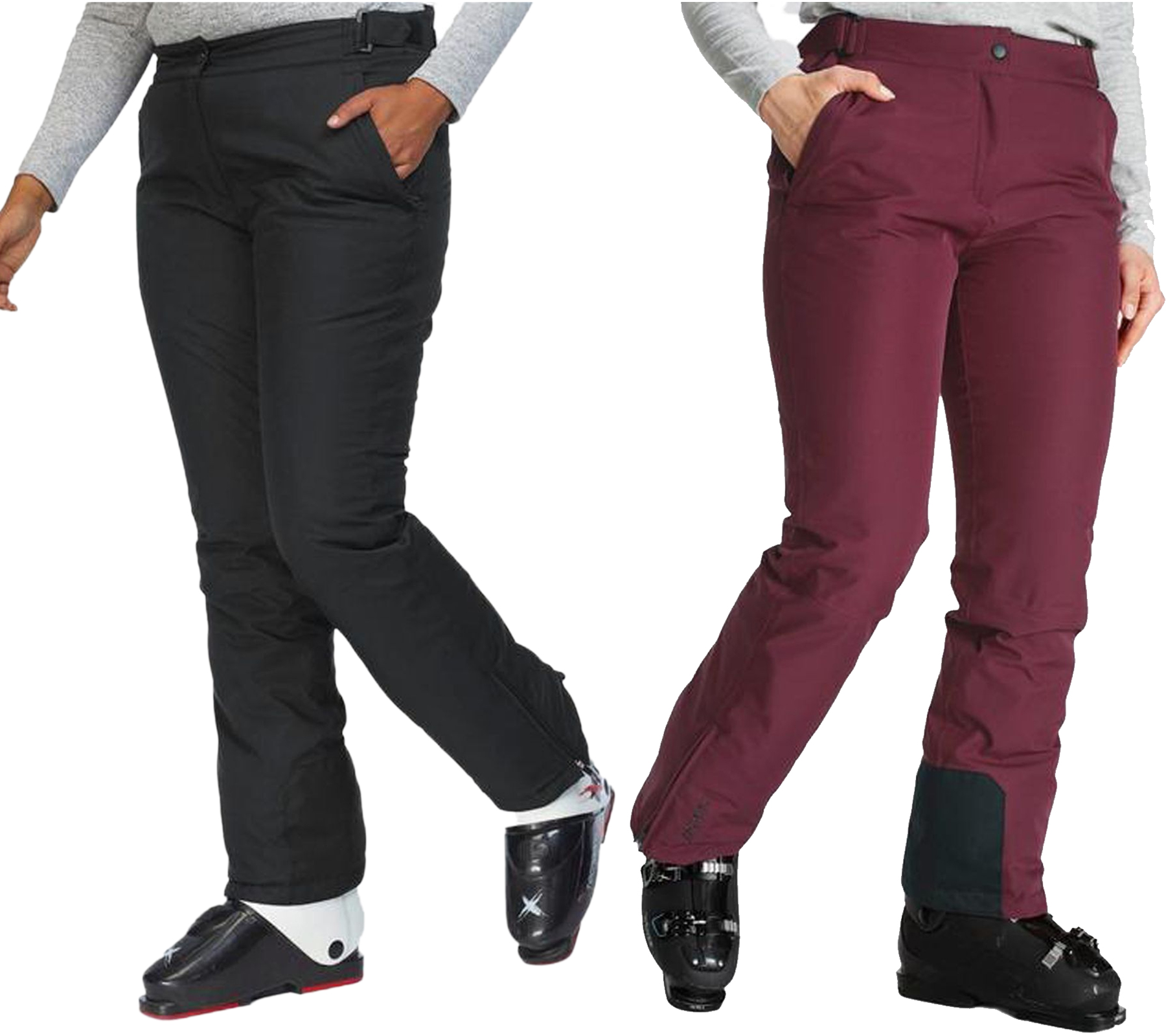 maier sports Ski-Hose für Damen winddichte Softshell-Hose wasserdichte Snowboard-Hose Große Größen 27996018-43908143 Schwarz oder Lila maier sports Ski-Hose für Damen winddichte Softshell-Hose wasserdichte Snowboard-Hose Große Größen 27996018-43908143 Schwarz oder Lila von maier sports