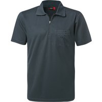 maier sports Herren Polo-Shirt grau Mikrofaser von maier sports