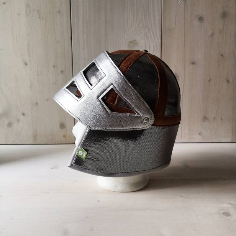 Einzelteile Ritterin, Helm, Rüstung, Ritterhelm Mit Visier, Einzelteile, Kopfbedeckung, Ritterkostüm, Kinderkostüm, Halloweenkostüm von maiiberlin